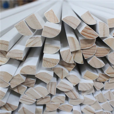 Decorative White Primed Shoe Moulding