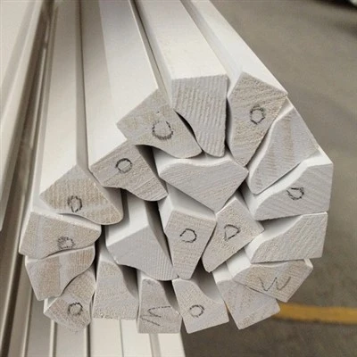 Favourable White Primed Wood Small Mouldings Shoe Or Quarter Round For Baseboard