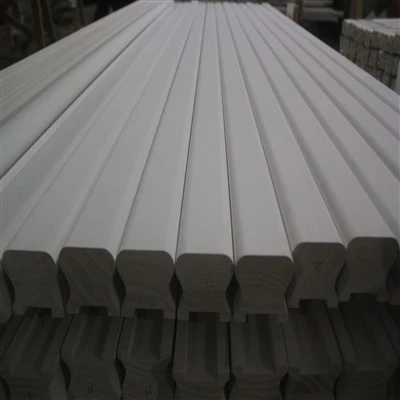 High Cost Performance Wood Stair Parts Wood Hand Rail For Decoration