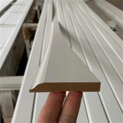 MDF Baseboard Suppliers MDF Veneered Skirting