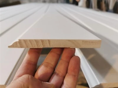 Pine Wall Baseboard Flooring Use FJ Skirting 218