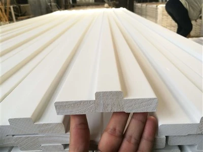 Premium White Gesso-Coated Door Jambs in Flat Or Single-Rabbet Style