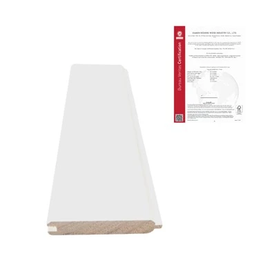 Premium White Primed Wood Wall Panel With Superior Performance