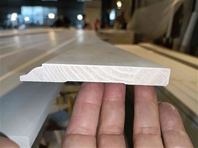 Primed Finger-Jointed Base Moulding WM 620 9/16 In. X 5-1/4 In. X 16 Ft.