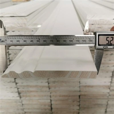 Primed Finger Jointed Wood Baseboard Moulding