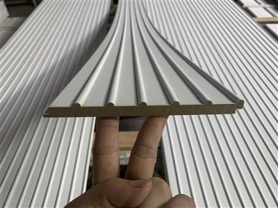 Primed MDF Fluted Wall Panels