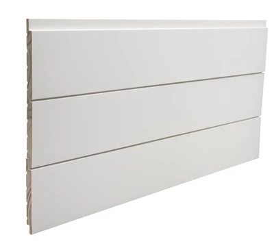 Primed White Wood Shiplap Boards