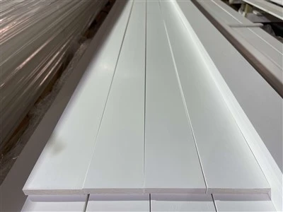 Primed Wood S4S Square Trim Board
