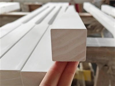 Primed Wood Stair Chamfered Spindles