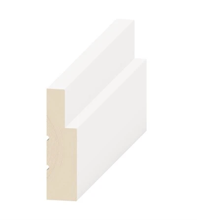 2025 Finger Jointed Gesso Coat Pine Wood Moulding Door Frame Jamb