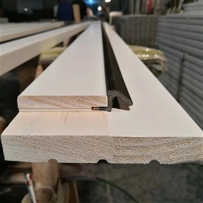 Solid Wood Door Frame Jamb Exterior Moulding