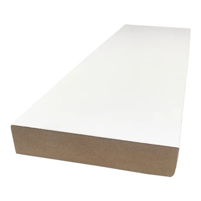 Top-ranking White Gesso Coated FJ Wooden Trim Mouldings Base Boards For The Floor