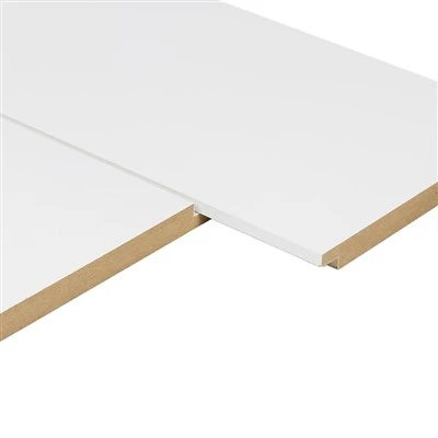 White MDF Shiplap Wall Plank Manufacturer