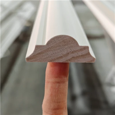 White Primed Pine Decorative Astragal Molding