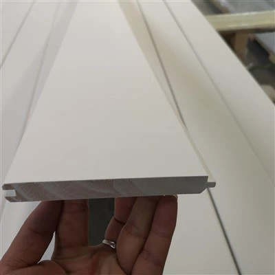 White Primed Decorative Wood Shiplap Or Wainscoting