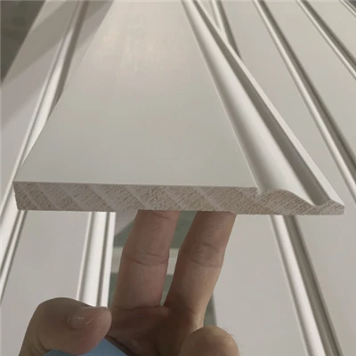 White Primed Finger Joint Pine Baseboard