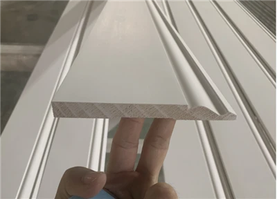 White Primed Finger Jointed Base #218