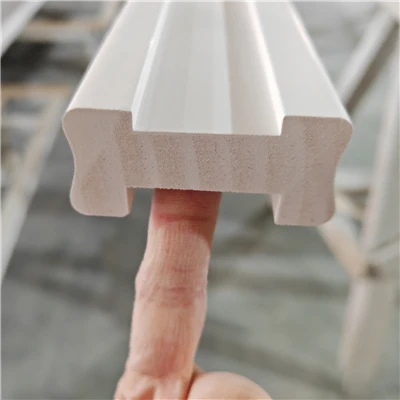 White Primed FJ Pine Baserails Stair Base Rails