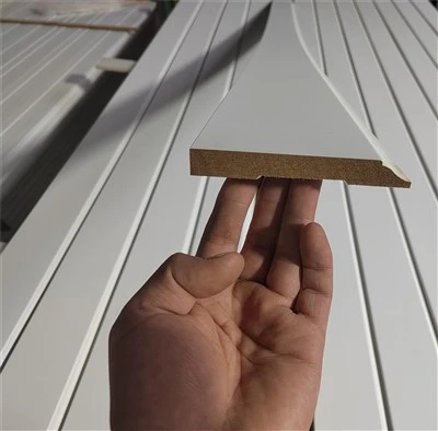White Primed MDF Baseboard WM620