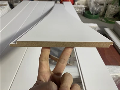 White Primed MDF Nickel Gap Shiplap