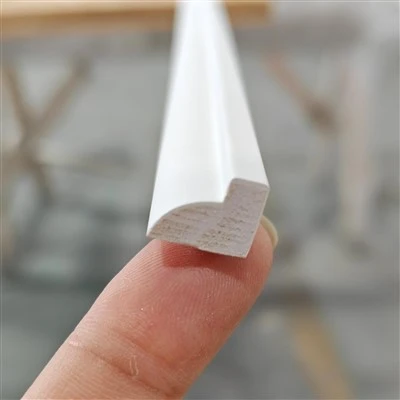 White Primed Pine Glass Bead Moulding