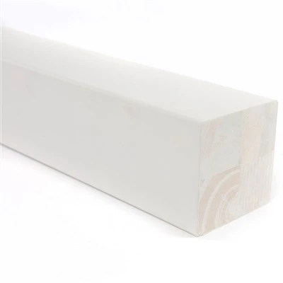White Primed Radiata Pine Square Newel Post Stair Parts