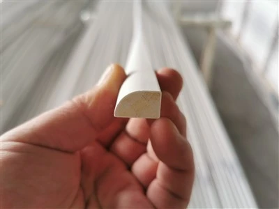 White Primed Shoe Moulding 1/6 Round