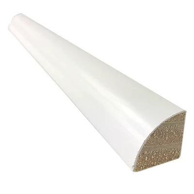 White Primed Wood Small Moulding Shoe Moulding 126/129