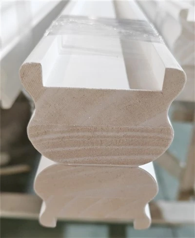 White Primed Cheshire Pattern Handrail