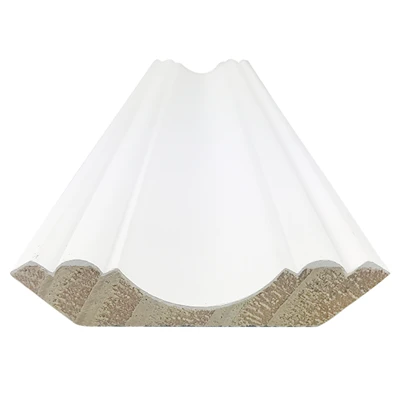 White Primed Wooden Crown Mouldings For Ceiling