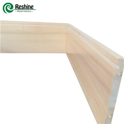 Wood UV Painted Poplar Drawer Side Board