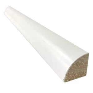 White Primed Quarter Round Shoe Molding HTS Code 4409 Tariff Free