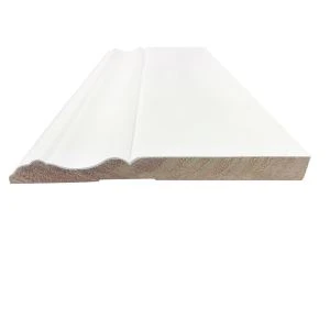 Primed Wall Baseboard