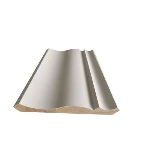 White Primed Crown Moulding