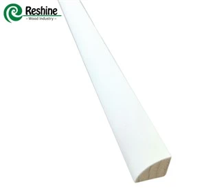 Primed Quarter Round Base Shoe Molding