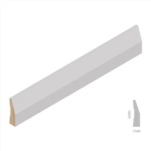 White Primed Finger Jointed Boards Window Reveal Moulding