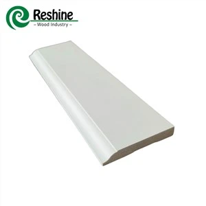 White Primed MDF Baseboards