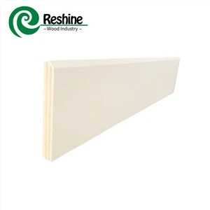 White Primed MDF LVL Molding Skriting