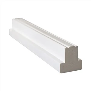 White Primed Pvc Plantation Shutter Components Wood