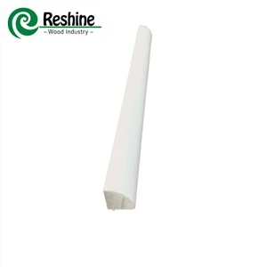 White Primed Quarter Round Wood