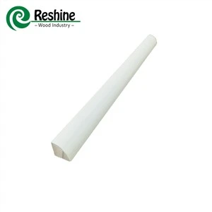 White Primed Wood Quarter Round