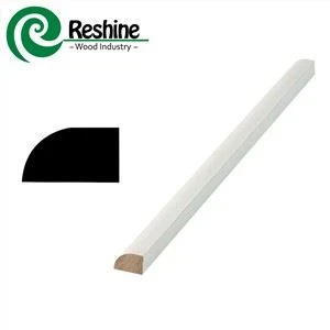 White Primed Wood Shoe Molding