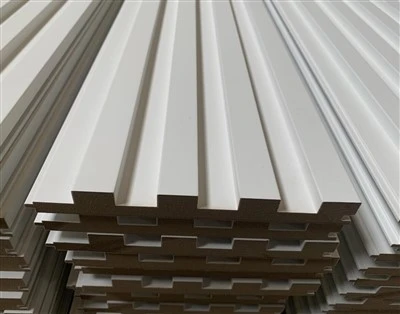 Good Quality White Primed MDF Wall Panel
