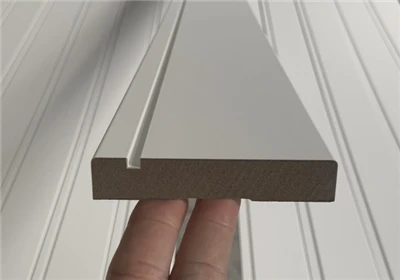 White Primed MDF Baseboard For Apartment