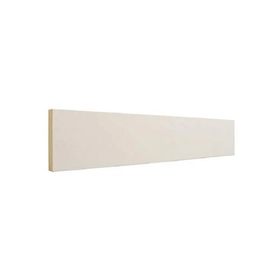 White Primed MDF Baseboard Square Board S4S 1x4 1x6 1x8