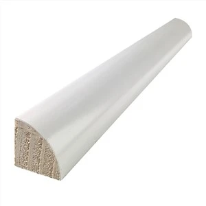 White-primed Quarter Round For Flooring
